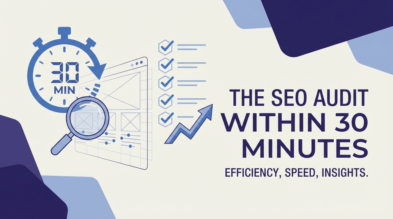 The SEO Audit You Can Do in 30 Minutes (Free Checklist)